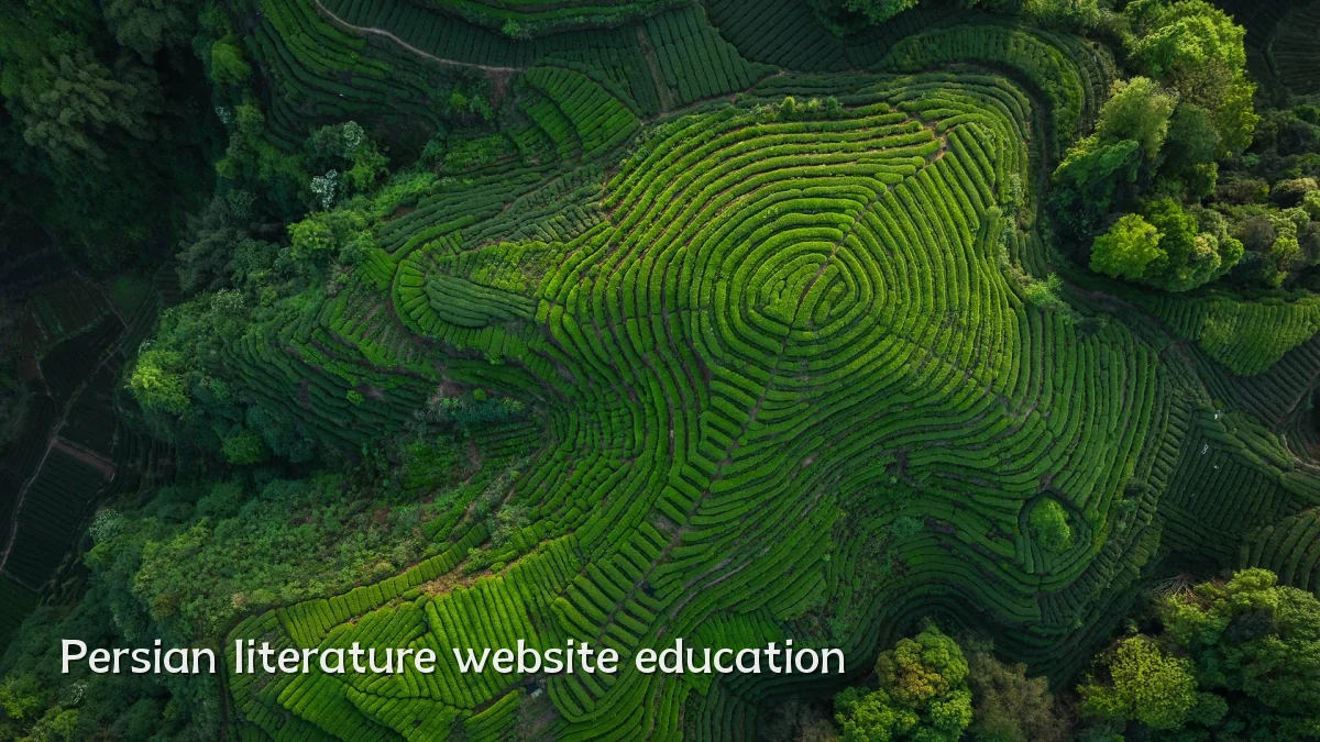 Persian literature website education