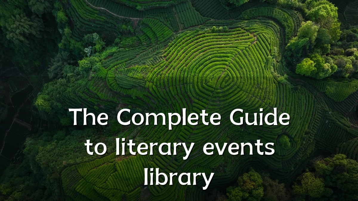 The Complete Guide to literary events library