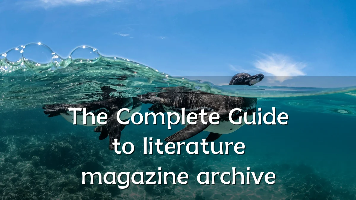 The Complete Guide to literature magazine archive