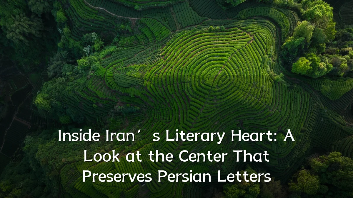 Inside Iran’s Literary Heart: A Look at the Center That Preserves Persian Letters
