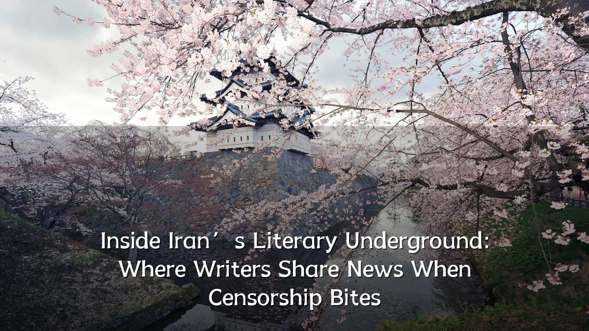 Inside Iran’s Literary Underground: Where Writers Share News When Censorship Bites