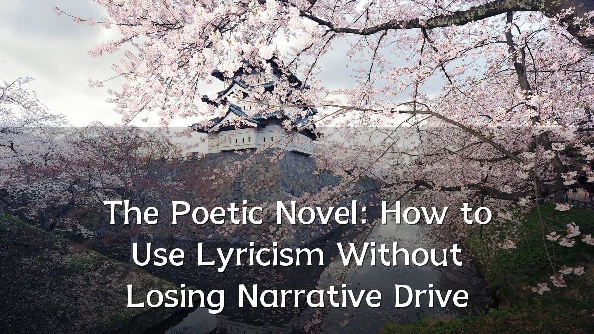 The Poetic Novel: How to Use Lyricism Without Losing Narrative Drive