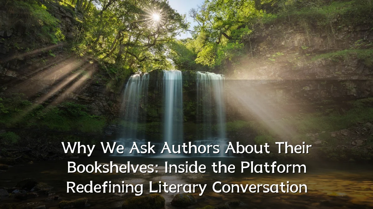 Why We Ask Authors About Their Bookshelves: Inside the Platform Redefining Literary Conversation