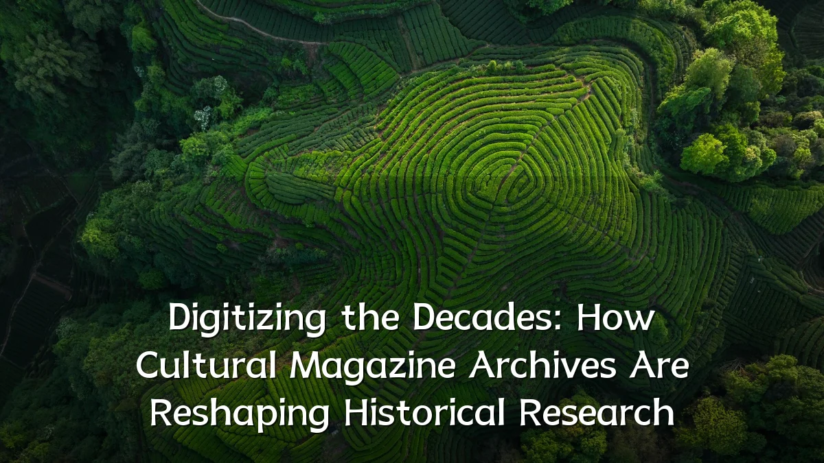 Digitizing the Decades: How Cultural Magazine Archives Are Reshaping Historical Research