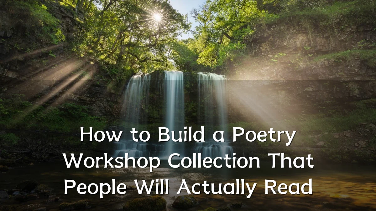 How to Build a Poetry Workshop Collection That People Will Actually Read
