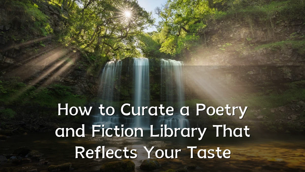 How to Curate a Poetry and Fiction Library That Reflects Your Taste