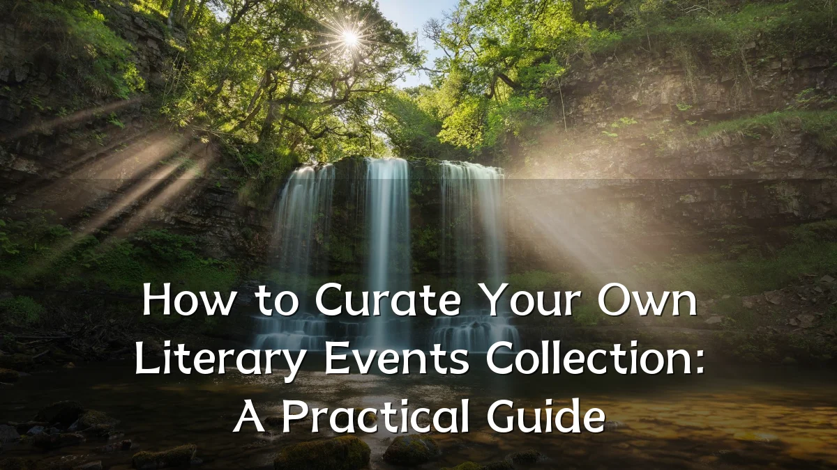 How to Curate Your Own Literary Events Collection: A Practical Guide