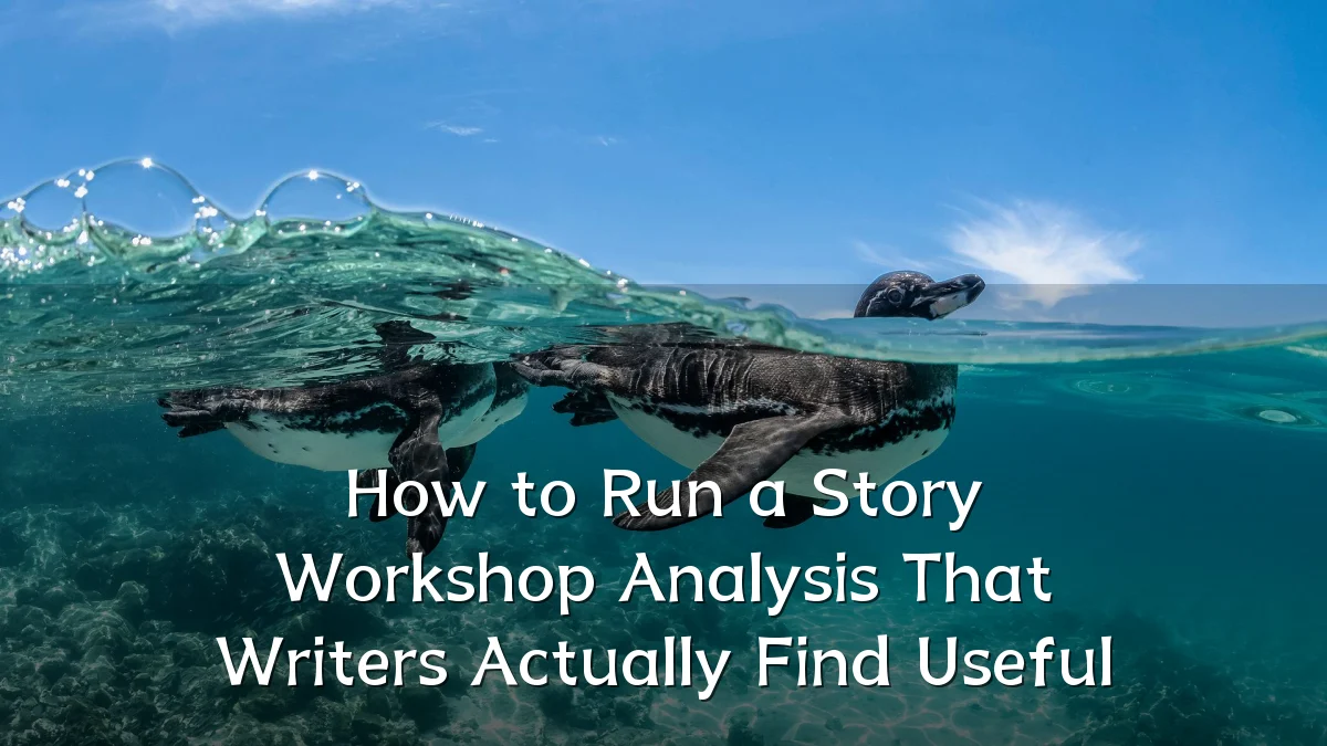 How to Run a Story Workshop Analysis That Writers Actually Find Useful
