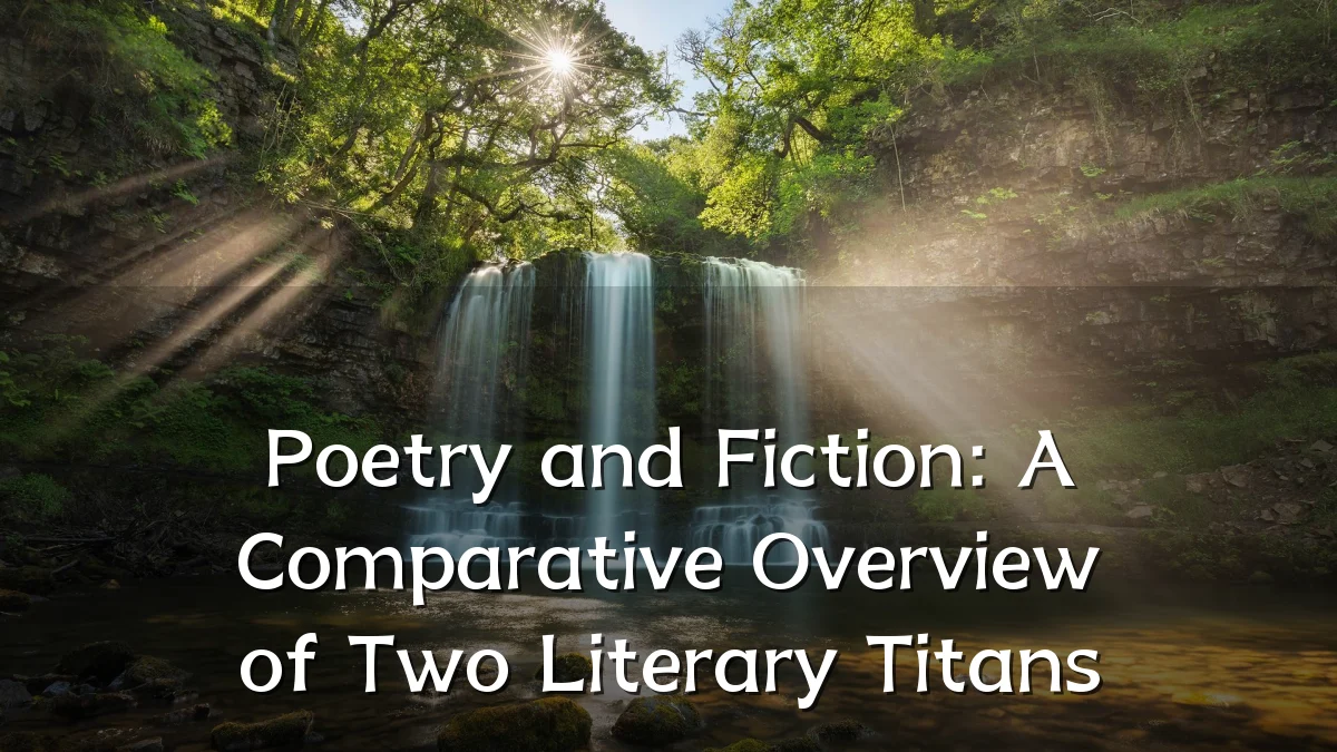 Poetry and Fiction: A Comparative Overview of Two Literary Titans