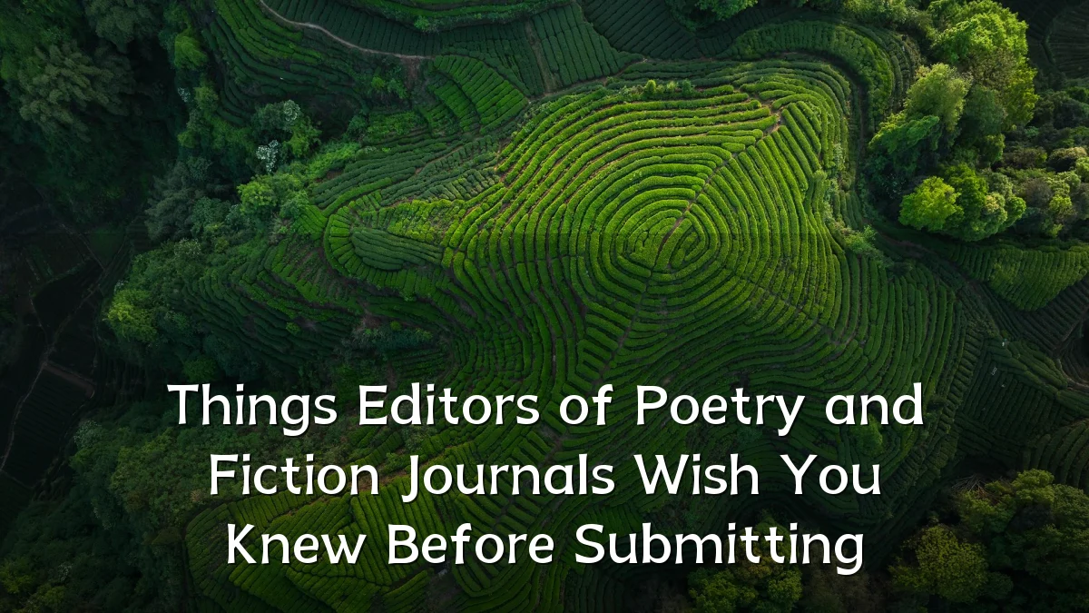 Things Editors of Poetry and Fiction Journals Wish You Knew Before Submitting