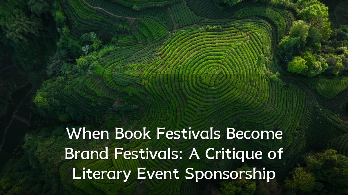 When Book Festivals Become Brand Festivals: A Critique of Literary Event Sponsorship