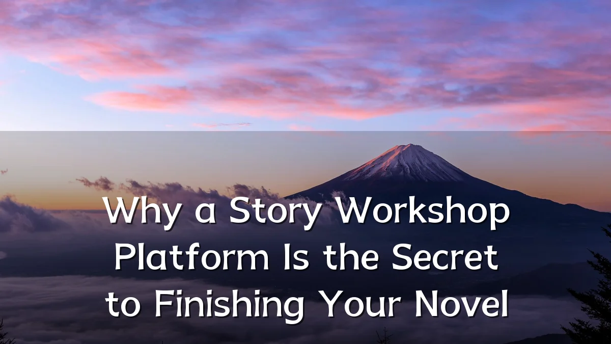 Why a Story Workshop Platform Is the Secret to Finishing Your Novel
