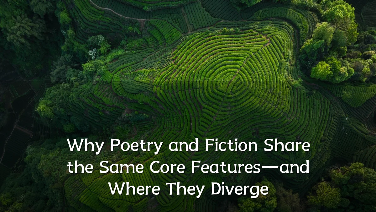 Why Poetry and Fiction Share the Same Core Features—and Where They Diverge
