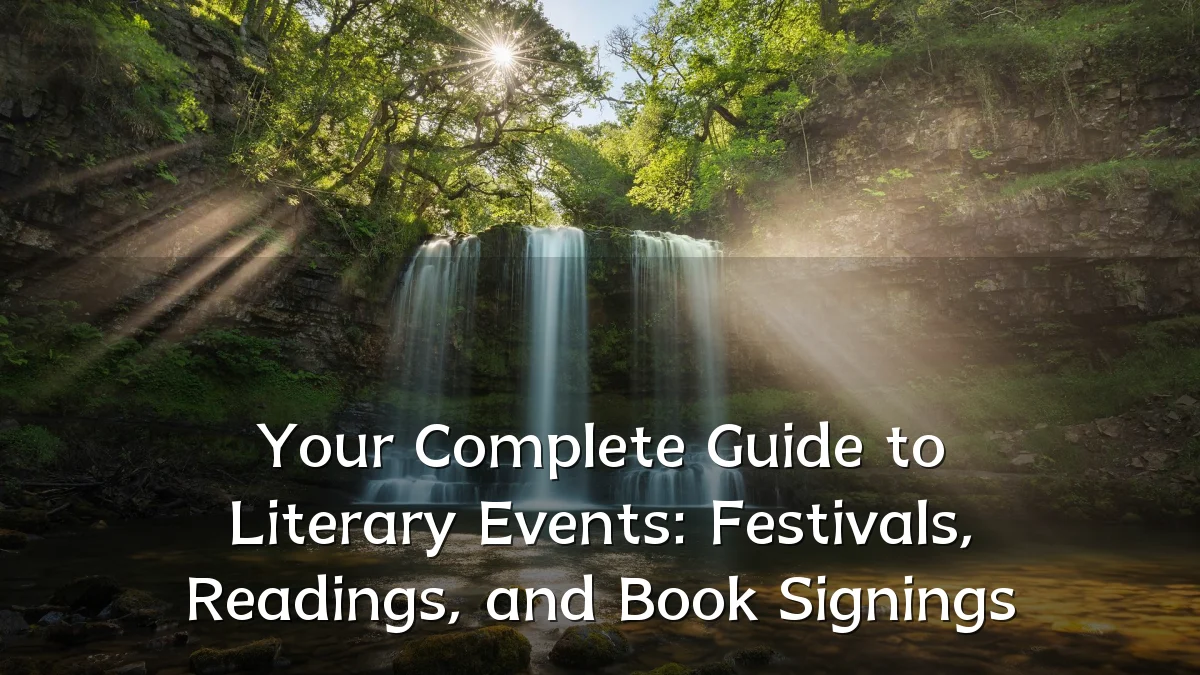 Your Complete Guide to Literary Events: Festivals, Readings, and Book Signings