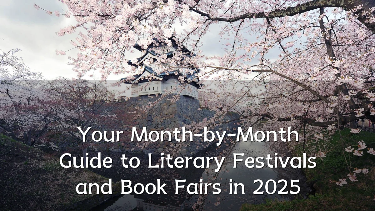 Your Month-by-Month Guide to Literary Festivals and Book Fairs in 2025